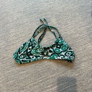Green Jolyn Tomcat Bikini top